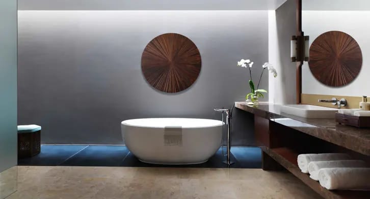Anantara Al Baleed - Junior Suite Washroom